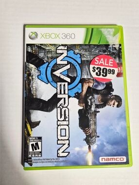 Inversion Xbox 360 Complete CIB Disc Untested (see description)